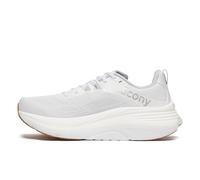 Saucony Men's Hurricane 24 Sneaker, White/Silver, 9.5 UK