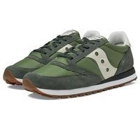 Saucony Men's Jazz Original Sneaker, Forest/Cream, 10.5 UK
