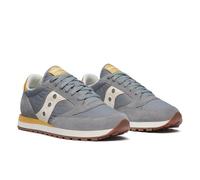 Saucony Men's Jazz Original Sneaker, Grey/Cream, 10