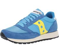Saucony Mens Jazz Original Vintage Sneaker, Blue Yellow, 7.5 UK