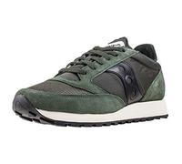 Saucony Mens Jazz Original Vintage Sneaker, Dark Green Black, 9 UK