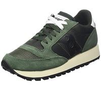 Saucony Mens Jazz Original Vintage Sneaker, Dark Green Black, 9 UK