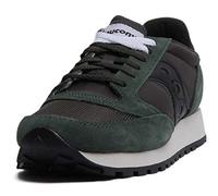 Saucony Mens Jazz Original Vintage Sneaker, Drk Grn Blk, 11 UK