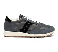 Saucony Mens Jazz Original Vintage Sneaker, Gry Blk, 6 UK