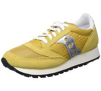 Saucony Men's Jazz Original Vintage Sneaker, Mustard Silver, 4 UK