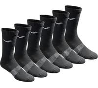 Saucony Men's Multi-pack Mesh Ventilating Comfort Fit Performance Crew Socks So