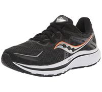 Saucony Men's Omni 20 Running Shoe, Black/White, 8.5