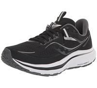 Saucony mens Omni 21Running Shoe, Black/White, 10.5 Wide