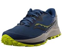 Saucony Men's Peregrine 11 Trail Running Shoe, Storm/Gravel, 12