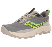 Saucony Men's Peregrine 13 Hiking Shoe, Gravel/Slime, 6 UK