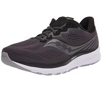Saucony Men's Ride 14 Running Shoe, Charcoal/Black, 8 UK