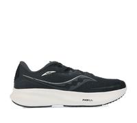 Saucony Men's Ride 15 Walking Shoe, Black/White, 10 UK