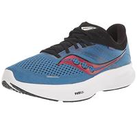 Saucony Men's Ride 16 Sneaker, Hydro/Black, 11 UK