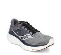 Saucony Men's Ride 17 Sneaker, Cinder/Black, 9 UK