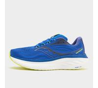 Saucony Ride 18 Neutral Running Shoe Men - Blue, Lemon, Size 9