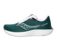 Saucony Men's Ride 18 Sneaker, Pine/White, 14 UK