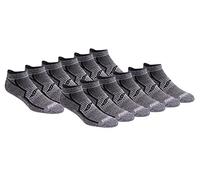 Saucony Men's Multipack Bolt Performance Comfort Fit No-Show Socks, Grey Black (12 Pairs), Shoe Size: 8-12