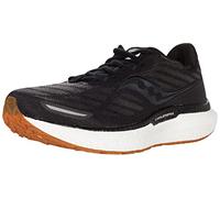 Saucony Men's Triumph 19 Running Shoe, Black/Gum, 8
