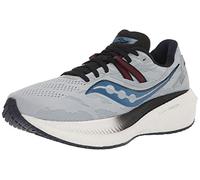 Saucony Men's Triumph 20 Sneaker, Black Vapor Black, 6.5 UK