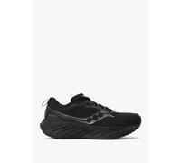 SAUCONY Mens Triumph 22 Vegan Trainers In Black Mens Shoe Size: 10, Colour: Black Fabric