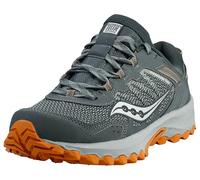 Saucony Men's VERSAFOAM Excursion TR13 Walking Shoe, Grey/Orange, 12 M US