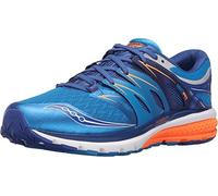 Saucony Men's Zealot Iso 2 Running Shoe, Blue/Orange, 8 UK