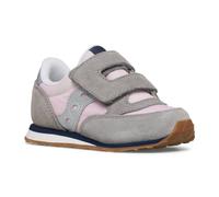 Saucony Originals Baby Jazz Hl Sneaker, Blush/Grey/Silver, 3 UK Child