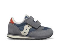 Saucony Originals Baby Jazz Hl Sneaker, Grey/Blue/Orange, 4.5 UK Child