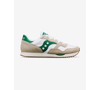 Saucony Originals DXN Trainer Shoes White Beige Green - 38