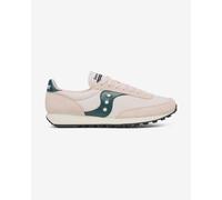 Saucony Originals Trainer 80 Shoes Light Beige Dark Green - 40