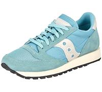 Saucony Originals Women's Jazz Original Vintage Sneaker, Blue/Tan, 12 UK