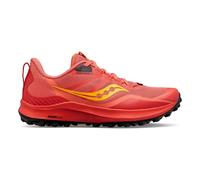 Saucony Peregrine 12 Trail Running Shoe Women - Red, Yellow, Size 4.5