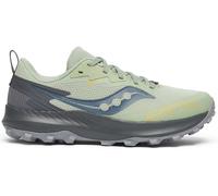 Saucony Peregrine 14 GORE-TEX Womens Trail Running Shoes Green Waterproof GTX