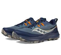 Saucony Peregrine 14 Trail Running Shoe Men - Dark Blue, Size 11