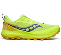 Saucony Peregrine 14 Mens Trail Running Shoes Yellow Offroad Cushioned Run