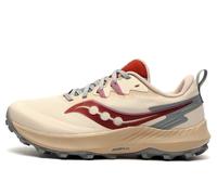 Saucony Peregrine 14 Womens All Terrain Running Shoes | Slip On Shoes | Dew / Orchid / Tan | UK Size 7