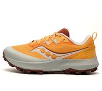 Saucony Peregrine 14 Trail Running Shoe Women - Orange, White, Size 6.5