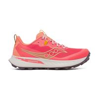 Saucony Peregrine 15 Trail Running Shoe Women - Coral, Orange, Size 5