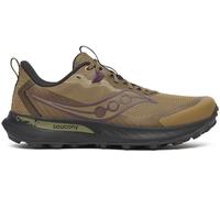 Saucony Peregrine 15 Mens Trail Running Shoes Brown Offroad Cushioned Run Sports