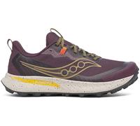 Saucony Peregrine 15 Mens Trail Running Shoes Purple Offroad Cushioned Run