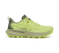 Saucony Peregrine 15 Trail Running Shoe Women - Yellow, Green, Size 5.5