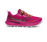 Saucony Peregrine 15 Women's Trail Running Shoes | UK 9.5 in Magenta/Black