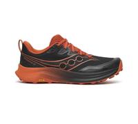 Saucony Peregrine 16 Shoes Black Orange AW26, Size 42 - EUR