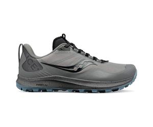 Saucony Peregrine Ice+ 3 Women's Trail Running Shoes - Gravel/Black for Adventurous Terrain