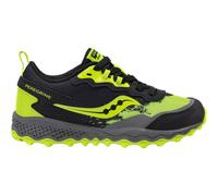 SAUCONY Peregrine Kdz Shield - Children - Black / Green - size 2.5- model 2025 2.5