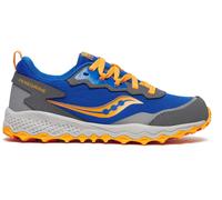 Saucony Peregrine KDZ Shield Junior Trail Running Shoes Blue Kids Offroad Run