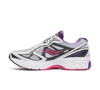 Saucony Progrid Guide 7 White Black Womens trainers S101493-1049 in a Plain Textile in Size 5