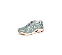 Saucony ProGrid Triumph 4 Sneakers, Agave/Peach, 9.5 Women/8 Men