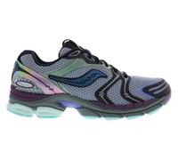 Saucony ProGrid Triumph 4 Unisex Shoes, Navy/Olographic/Multi-colored, 14.5 Women/13 Men