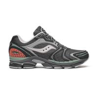 Saucony ProGrid Triumph 4 Unisex Shoes, Shadow/Silver/Midnight Black, 10 Women/8.5 Men